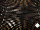 MAILLE SÉQUIN PÉTITE RECTANGLE OR EN ZIG ZAG BRILLANTE - My Little Coupon