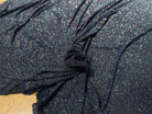MAILLE ULTRA STRETCH ET FESTIVE FOND NOIR PAILLETTES VIOLETTE - My Little Coupon