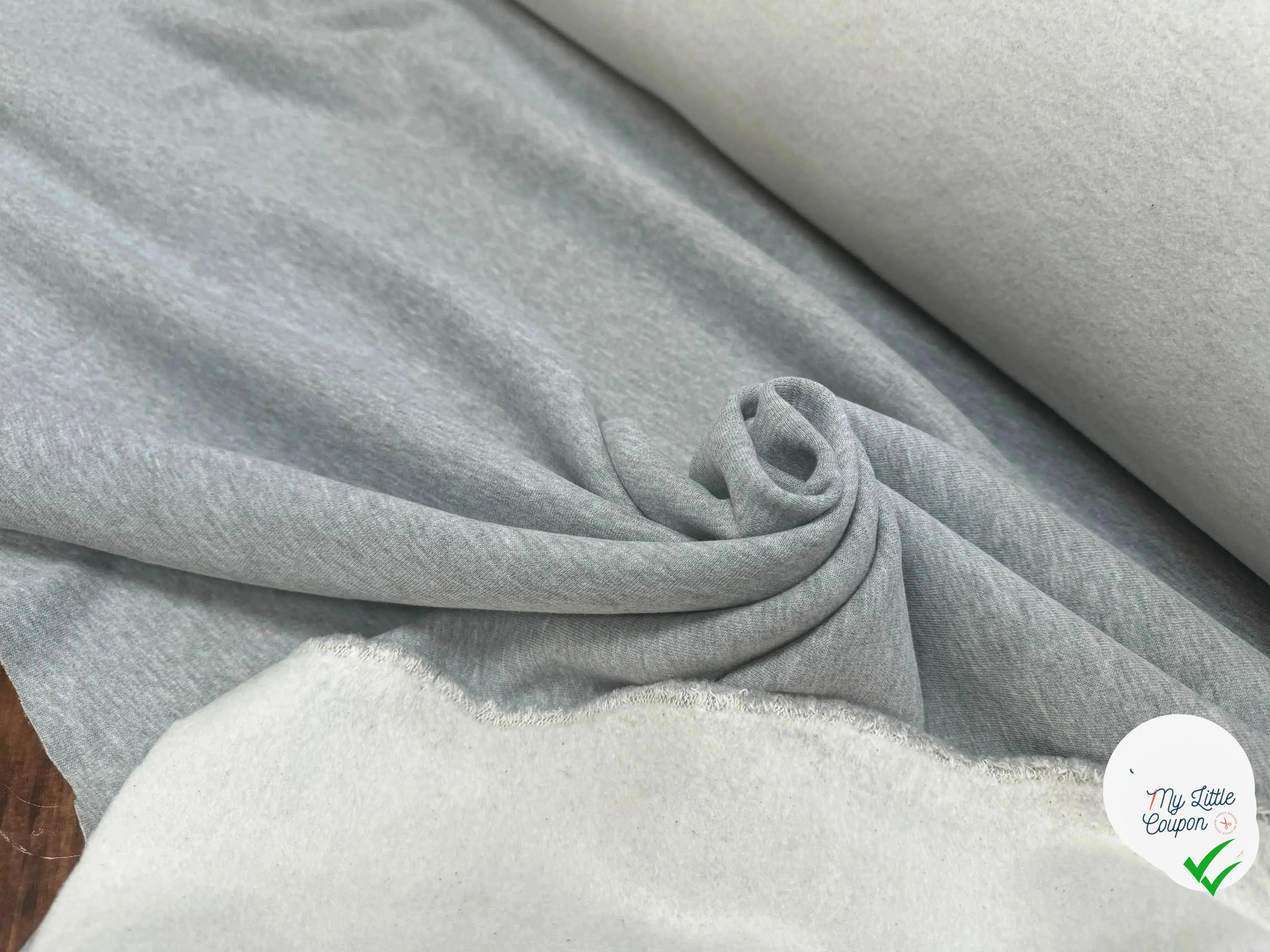 MOLLETON SWEAT GRIS CHINE - My Little Coupon