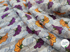 MOUSSELINE OSLOW FLEURS WAX ORANGE & VIOLET - My Little Coupon
