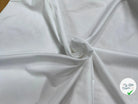 OXFORD DE COTON BLANC UNI - My Little Coupon