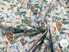 PERCALE COTON MERIBEL BLANC PRINT - My Little Coupon