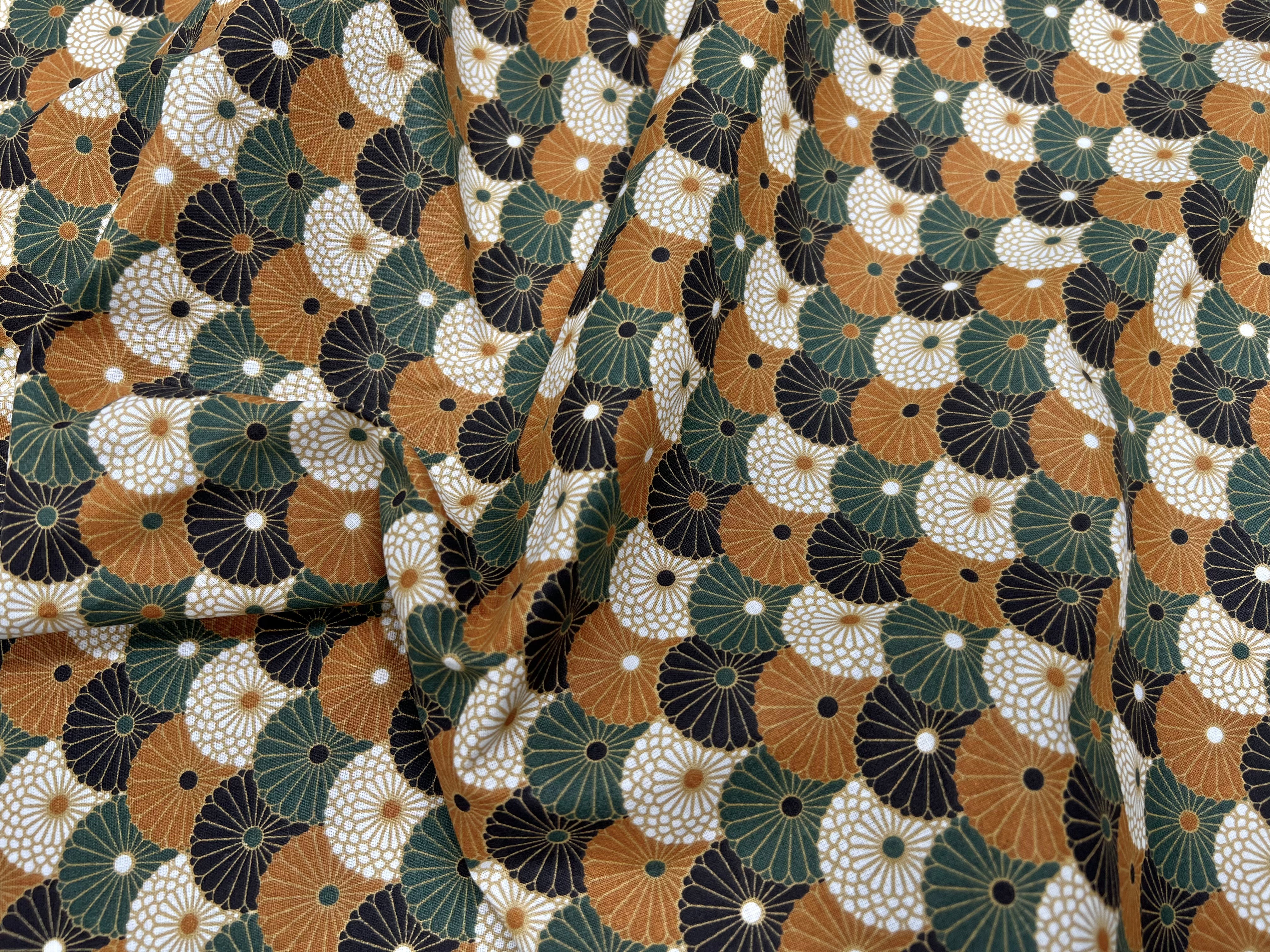 PERCALE DE COTON HIRO BRONZE - My Little Coupon