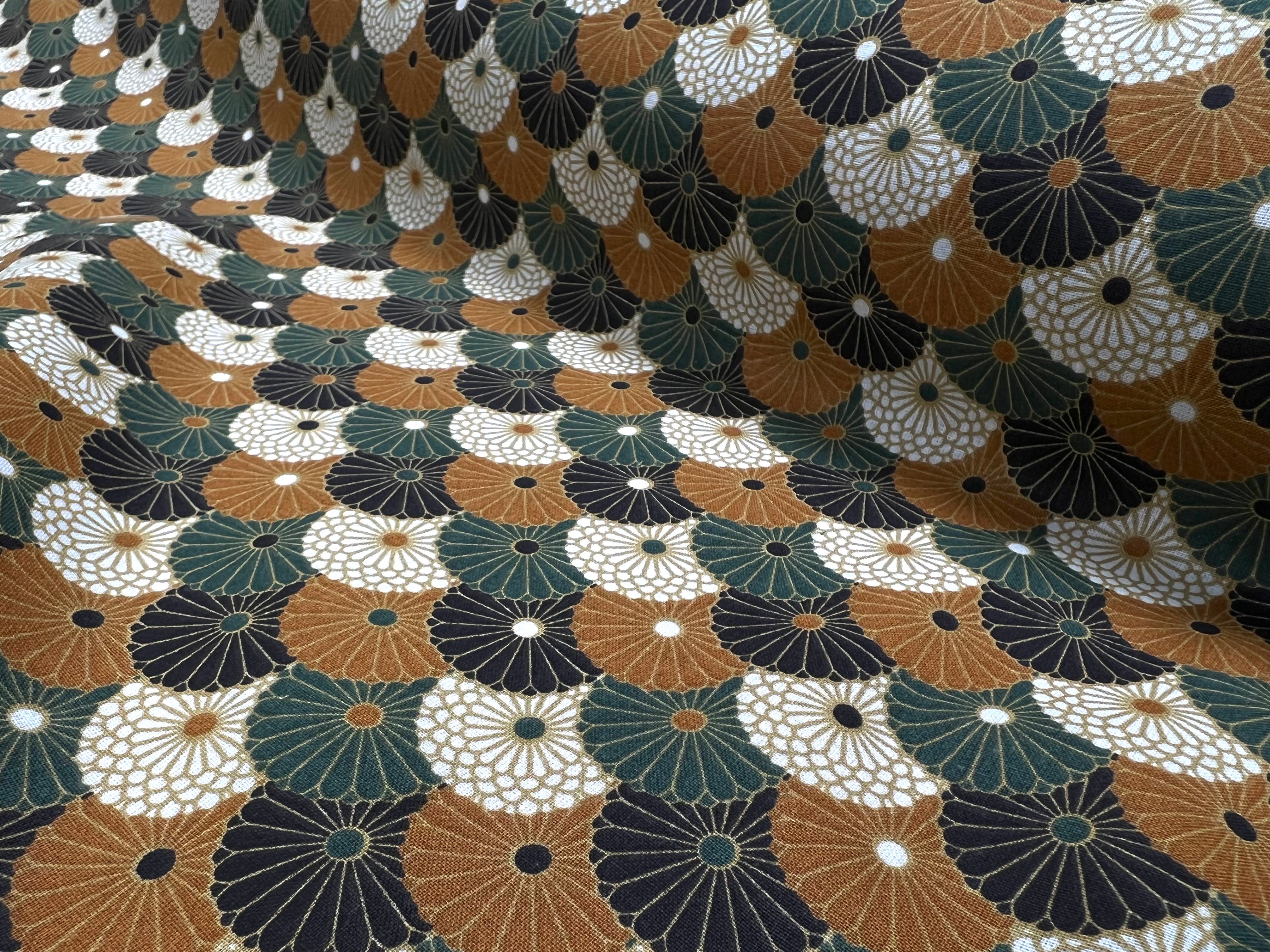 PERCALE DE COTON HIRO BRONZE - My Little Coupon
