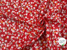 PERCALE DE COTON HOKKAIDO ROUGE - My Little Coupon