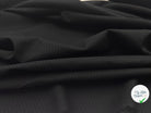 PIQUÉ DE COTON LOSANGES SUISSE NOIR ST GALLEN - My Little Coupon - tissu - coudre