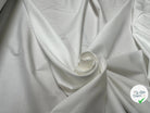 POPELINE COTON BLANCHE - My Little Coupon