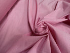 (Chute) POPELINE COTON ORGANIQUE PA RAYURES ROSE BLANC - My Little Coupon