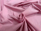 (Chute) POPELINE COTON ORGANIQUE PA RAYURES ROSE BLANC - My Little Coupon