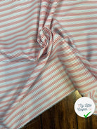 POPELINE DE COTON RAYURES BLEU BLANC ROUGE - My Little Coupon