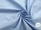 POPELINE DE COTON BLEU CIEL - My Little Coupon - tissu - coudre