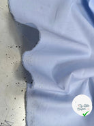 POPELINE DE COTON MOTIF NID D'ABEILLE BLEU - My Little Coupon
