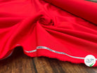 POPELINE DE COTON ROUGE CADENCE BY RAYMOND - My Little Coupon