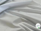 POPELINE DE COTON UNI BLANC OPTIQUE STRETCH - My Little Coupon