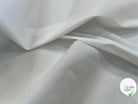 POPELINE DE COTON UNI BLANC UNI - My Little Coupon