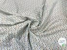 POPELINE FLEURETTE BABY BLUE - My Little Coupon