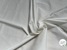 (Chute) POPELINE POLYCOTON FINEMENT SERGÉE EFFET CRAQUANT BLANC CASSÉ - My Little Coupon