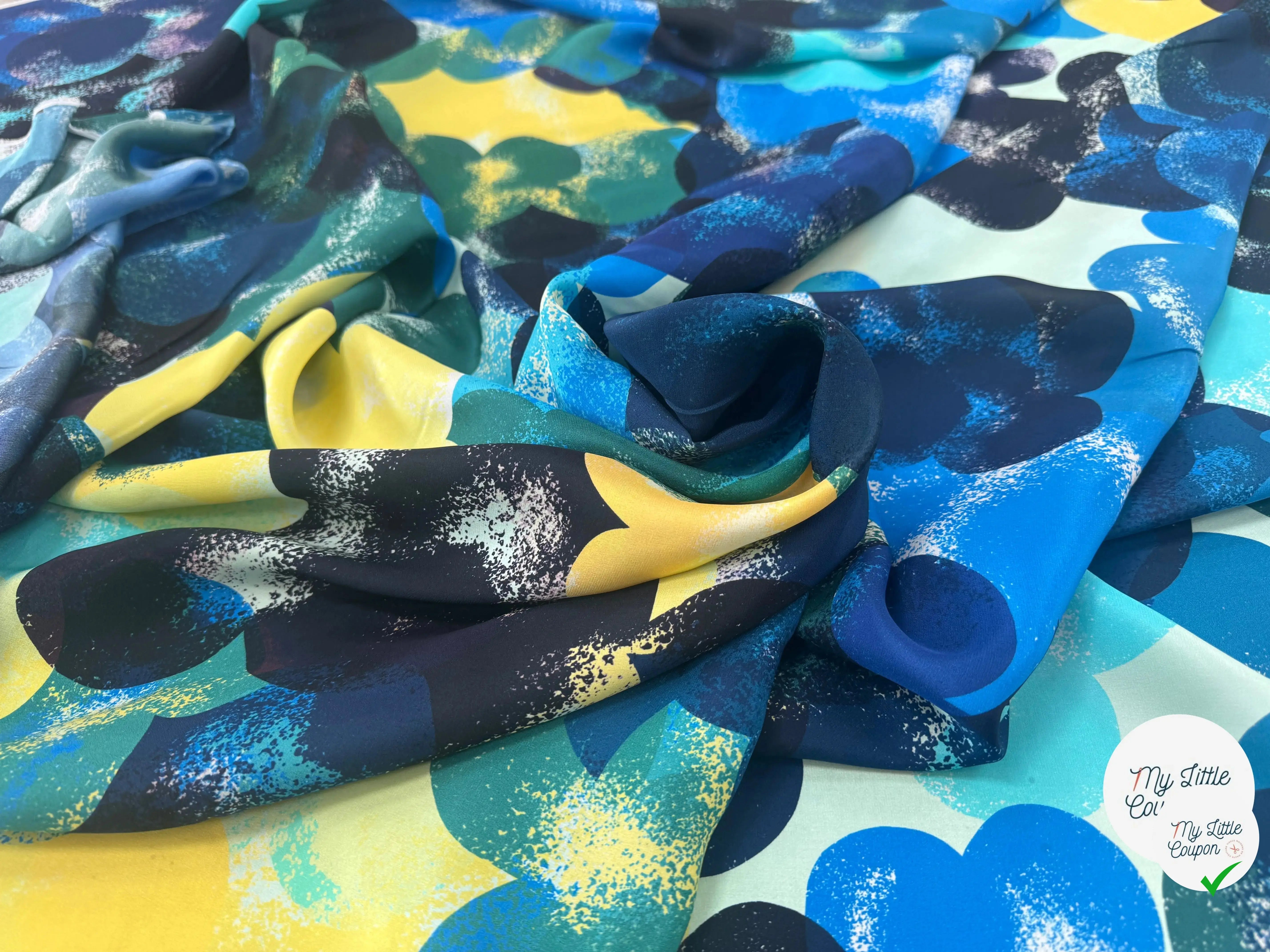 SATIN DE SOIE BULLES DE REVES - My Little Coupon