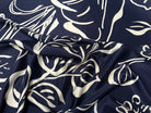 SATIN DE SOIE PORTOFINO ÉLÉGANCE DU BLEU - My Little Coupon