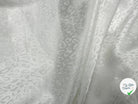 SATIN JACQUARD WHITE LEOPARD CHIC MLC INTERN
