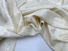 SATIN JACQUARD LÉOPARD ECRU MLC INTERN