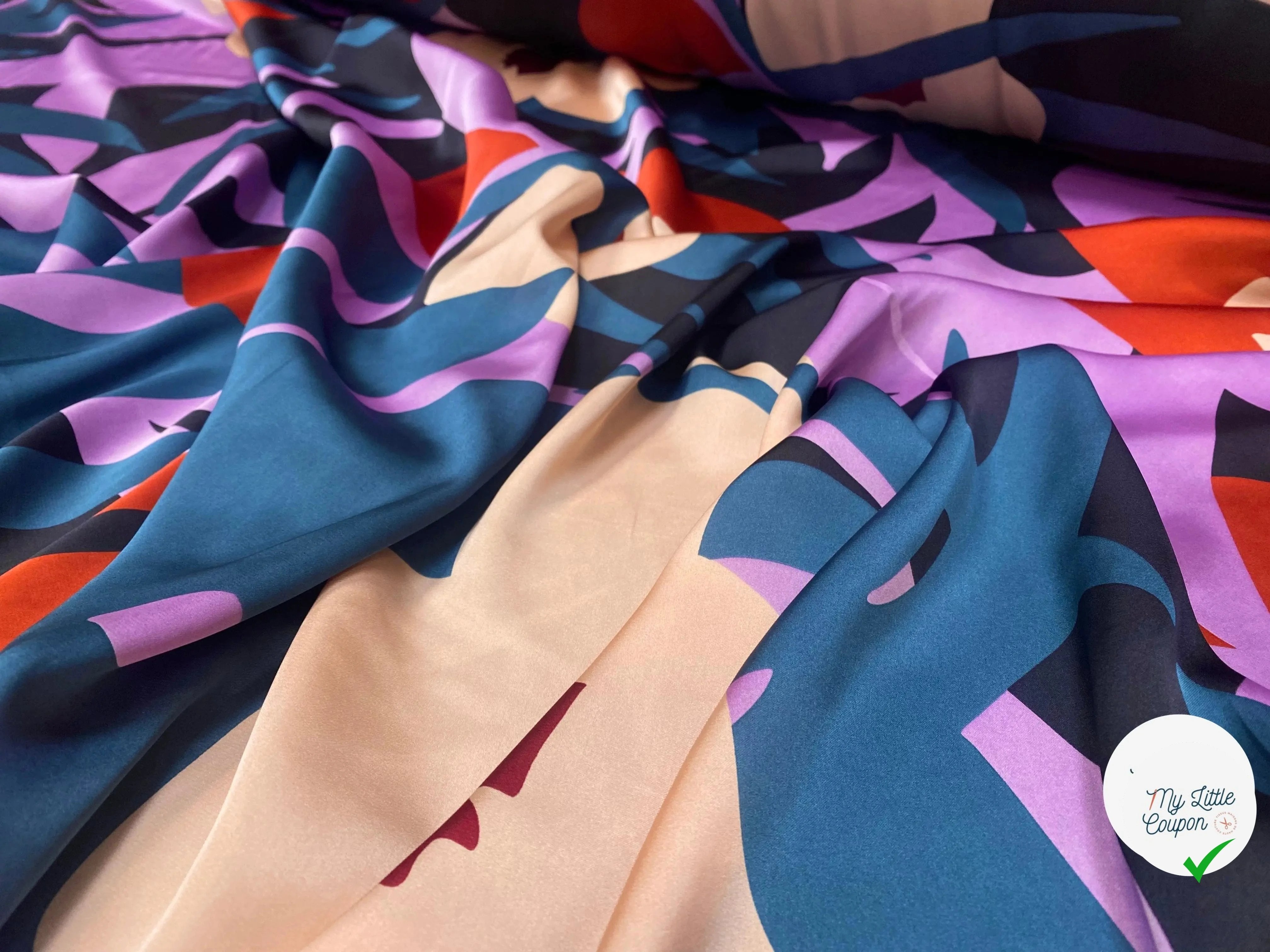SATIN STAMPATO FINITO - My Little Coupon