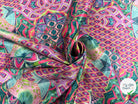 SATIN VELOUTÉ ABSTRACT COLOUR ROSÉ MLC INTERN