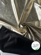 SIMILI CUIR BOMBERS SCINTILLANT ENVERS TOUT DOUX OR MLC INTERN