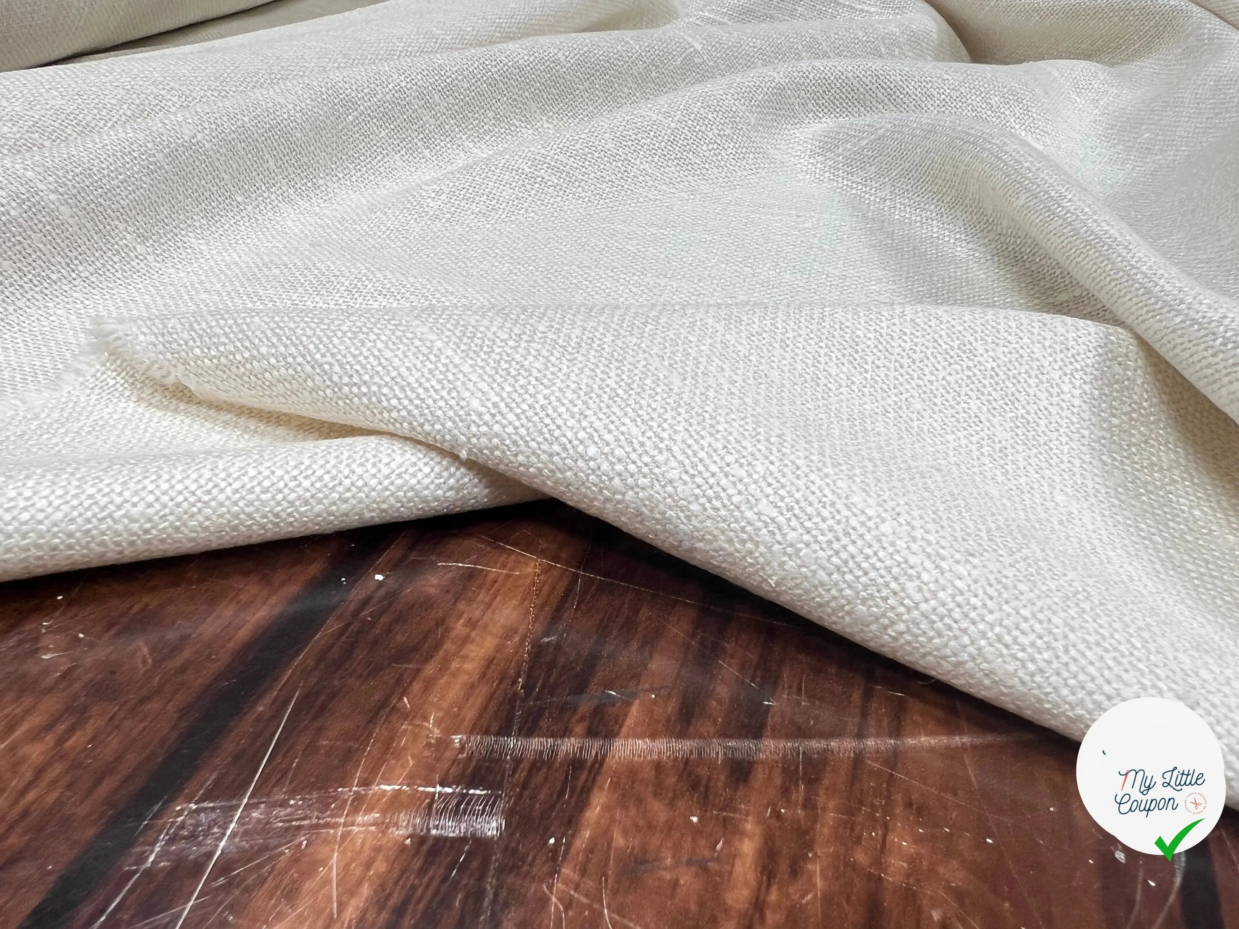 SOFT NATTE SILK, WOOL & L, Dusty White - My Little Coupon