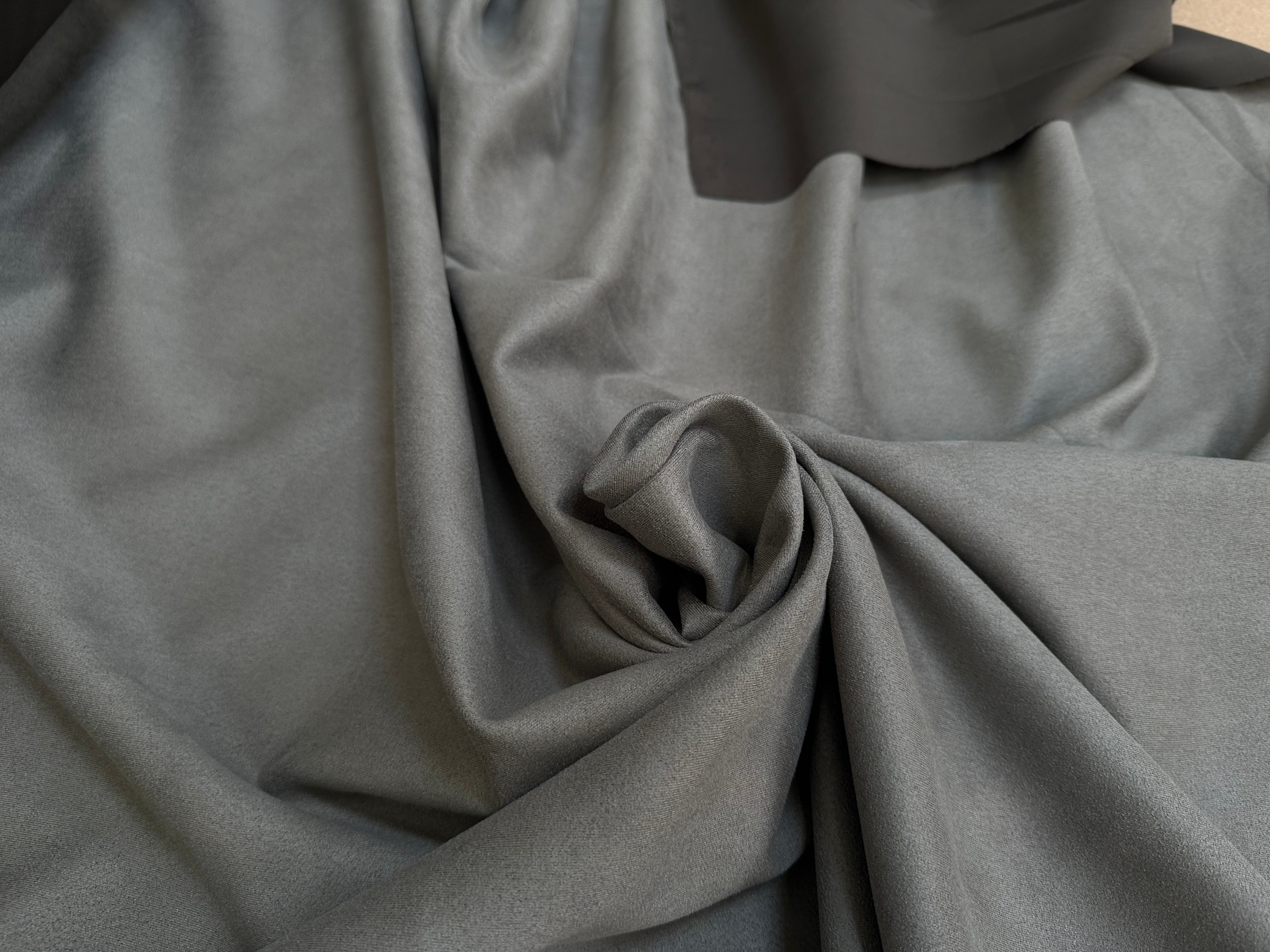SUEDINE EFFET DAIM DENSE KHAKI GRIS 11%EA - My Little Coupon
