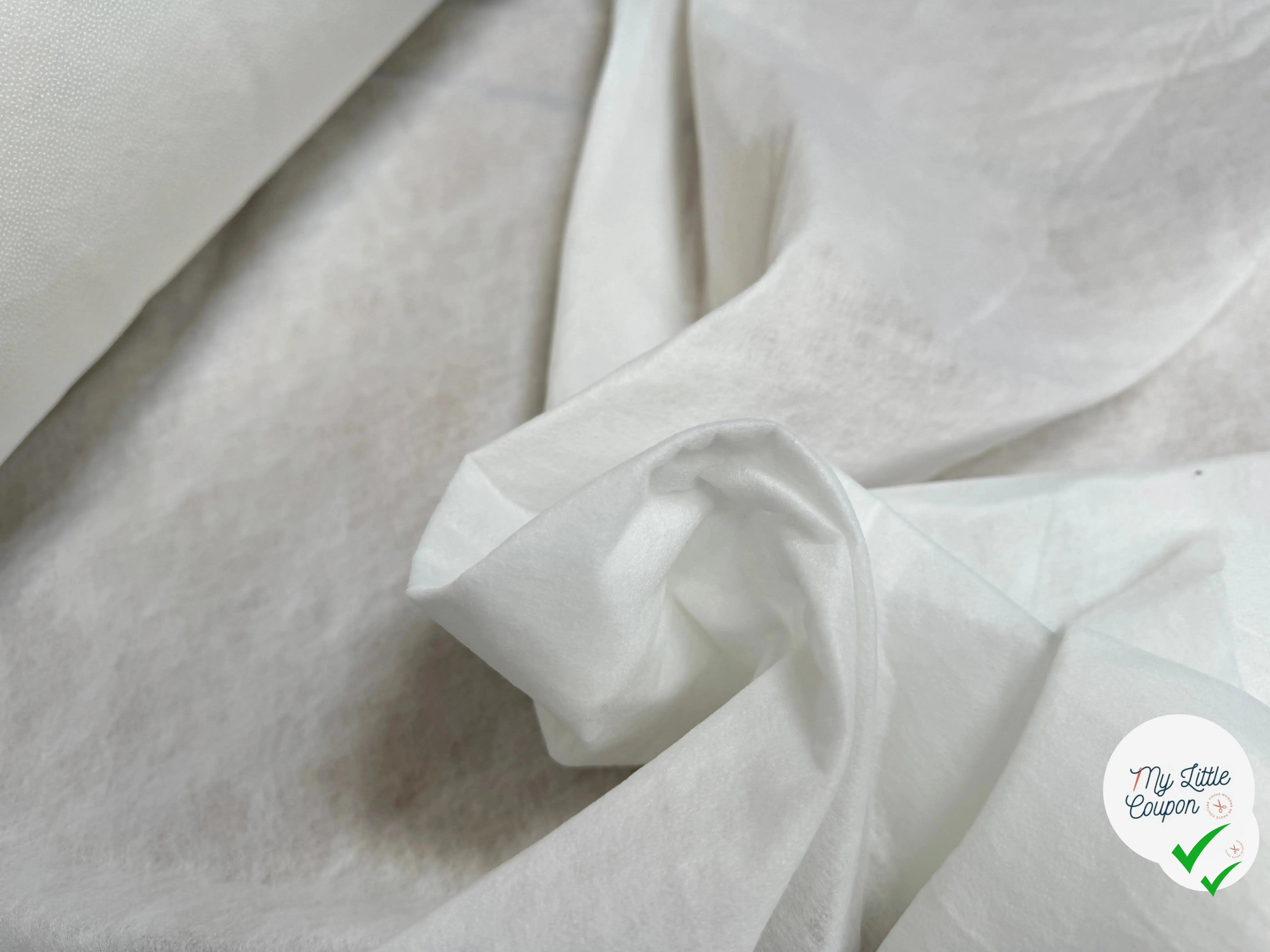 THERMOCOLLANT CONTRECOLLE OUATE BLANC - My Little Coupon