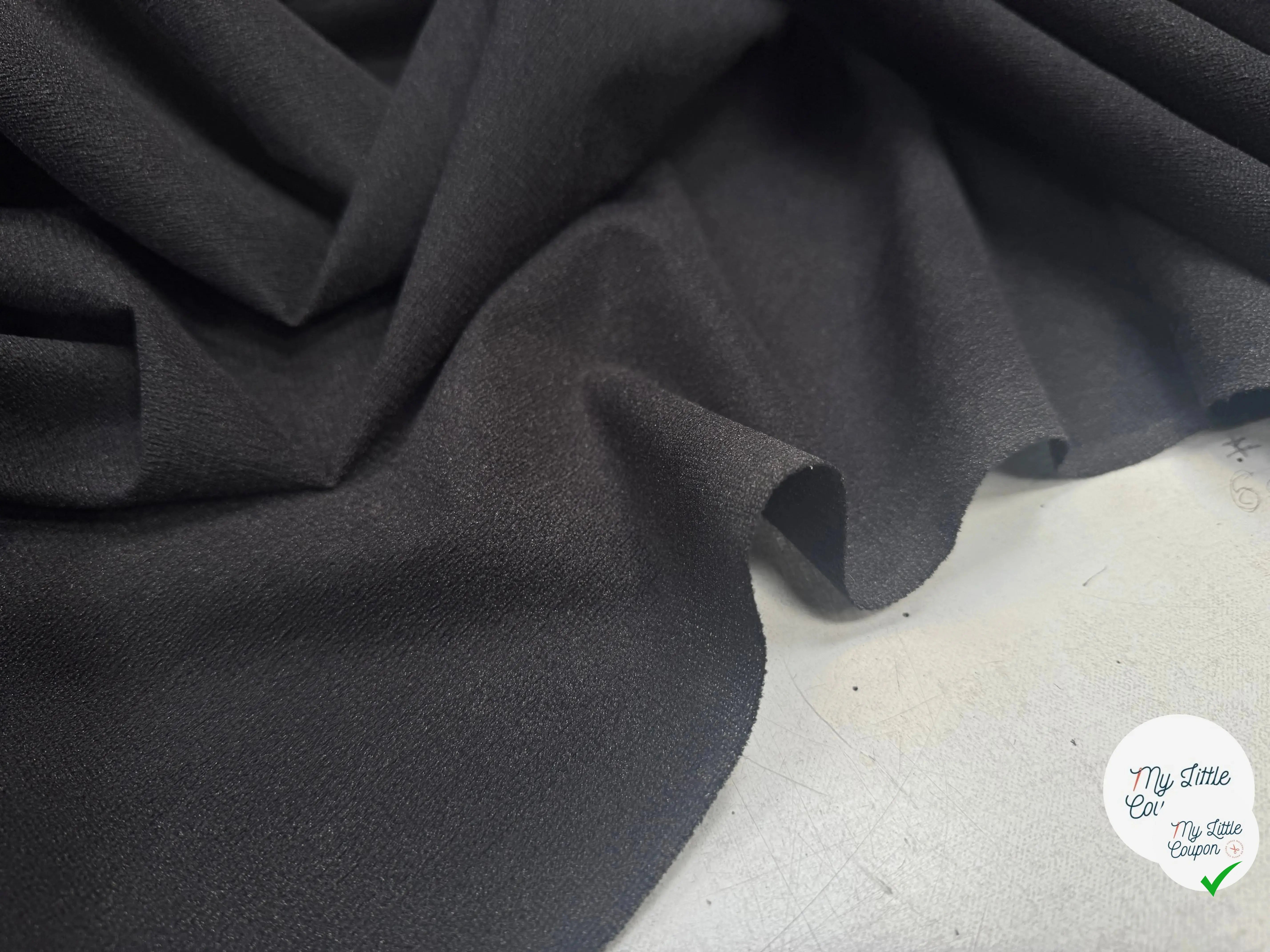 THERMOCOLLANT MAILLE NOIR EPAISSE - My Little Coupon