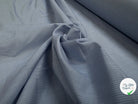 TISSU BLEU POPELINE - TOILE RAYE BLEU - My Little Coupon