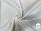 TISSU CHEMISE COTON BLANC ALBINI BLANC EFFET NID D'ABEILLE - My Little Coupon
