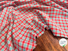 TISSU CHEMISE COTON CARREAUX BELLE TENUE - My Little Coupon