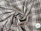 TISSU COTON JAPON CARREAUX PETITS CHEVRONS  LAIZE 112 - My Little Coupon