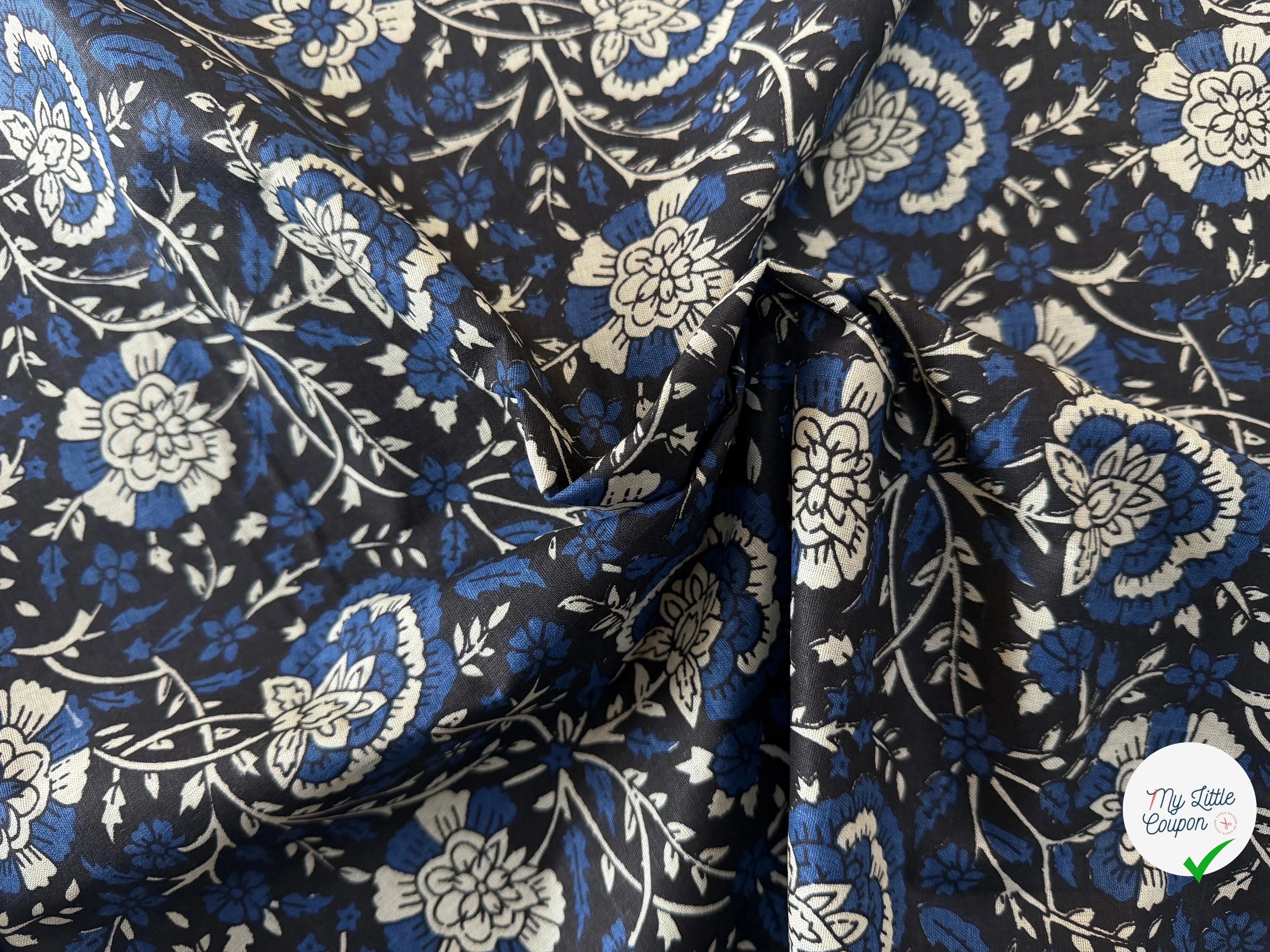 TISSU INDIEN ESPRIT LIN 1 - My Little Coupon