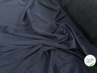 TISSU LYOCELL PEACHSKIN MARINE - My Little Coupon