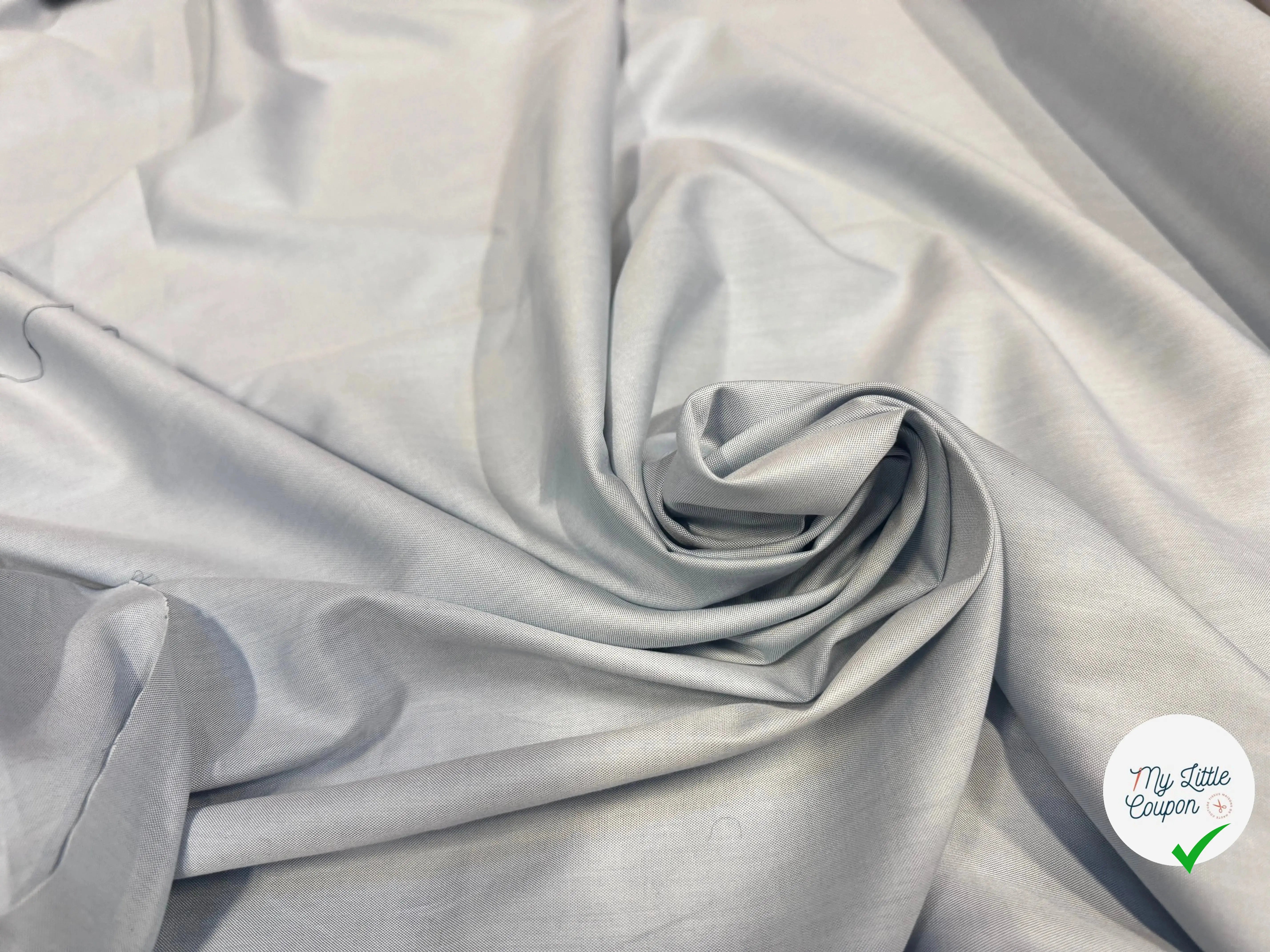 TISSU OXFORD GRIS DE BLEU SUBLIMISSIMO - My Little Coupon