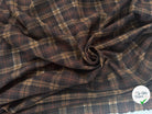 TISSU SURCHEMISE À CARREAUX 100% LAINE - My Little Coupon