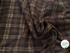 TISSU SURCHEMISE À CARREAUX 100% LAINE - My Little Coupon