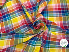 TISSUS MADRAS CARREAUX - My Little Coupon