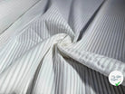 TOILE COTON RAYURE JACQUARD GRANDES RAYURES HORIZONTALES - My Little Coupon