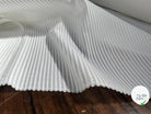 TOILE COTON RAYURE JACQUARD PETITES RAYURES HORIZONTALES - My Little Coupon