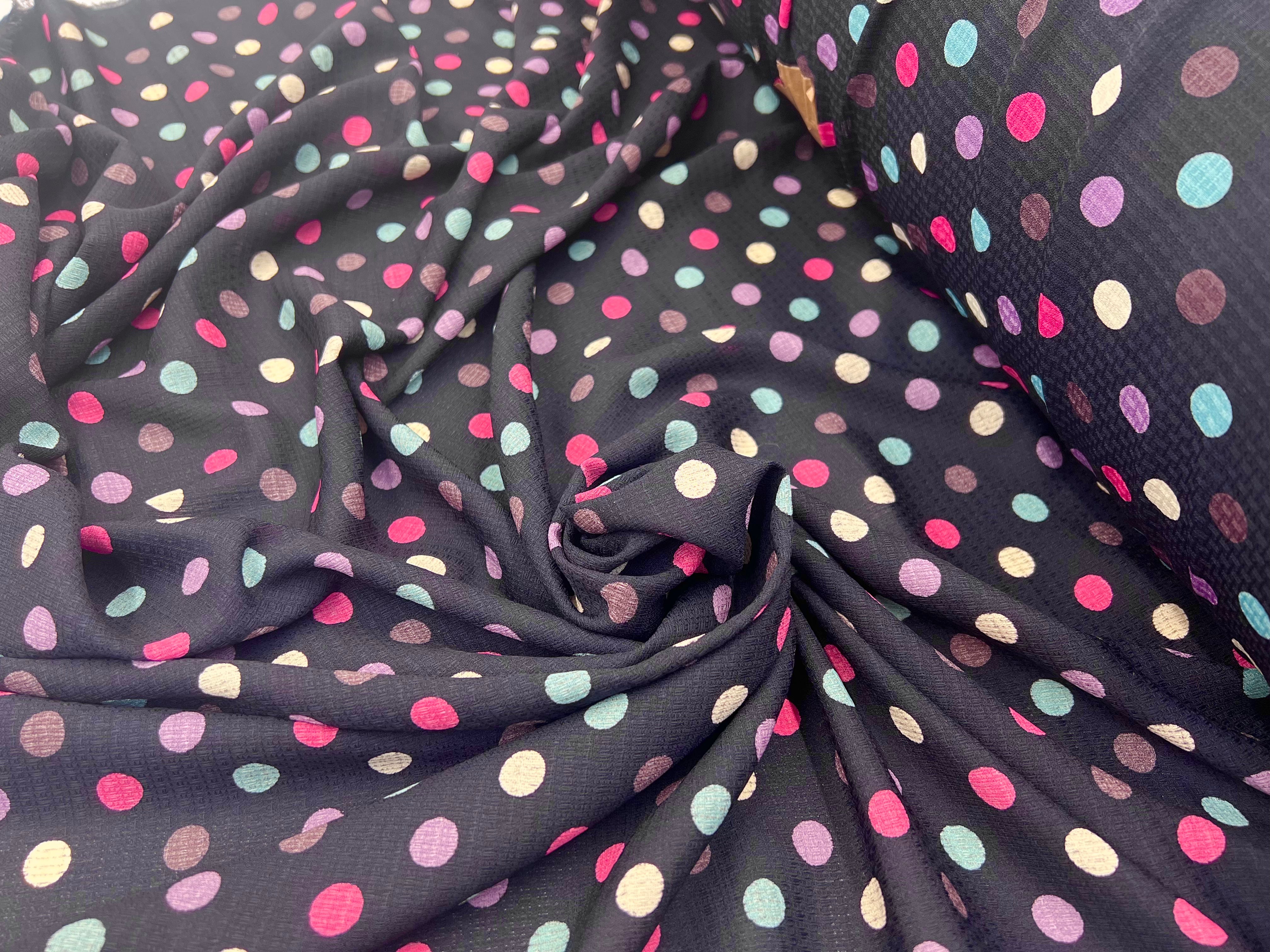 TOILE FAÇONNÉE IMPRESSION BOUTONS MULTICOLORES MLC INTERN