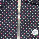 TOILE FAÇONNÉE IMPRESSION BOUTONS MULTICOLORES MLC INTERN