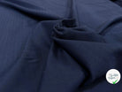 TOILE LOURDE COTON LIN ESPRIT COUTIL NAVY - My Little Coupon
