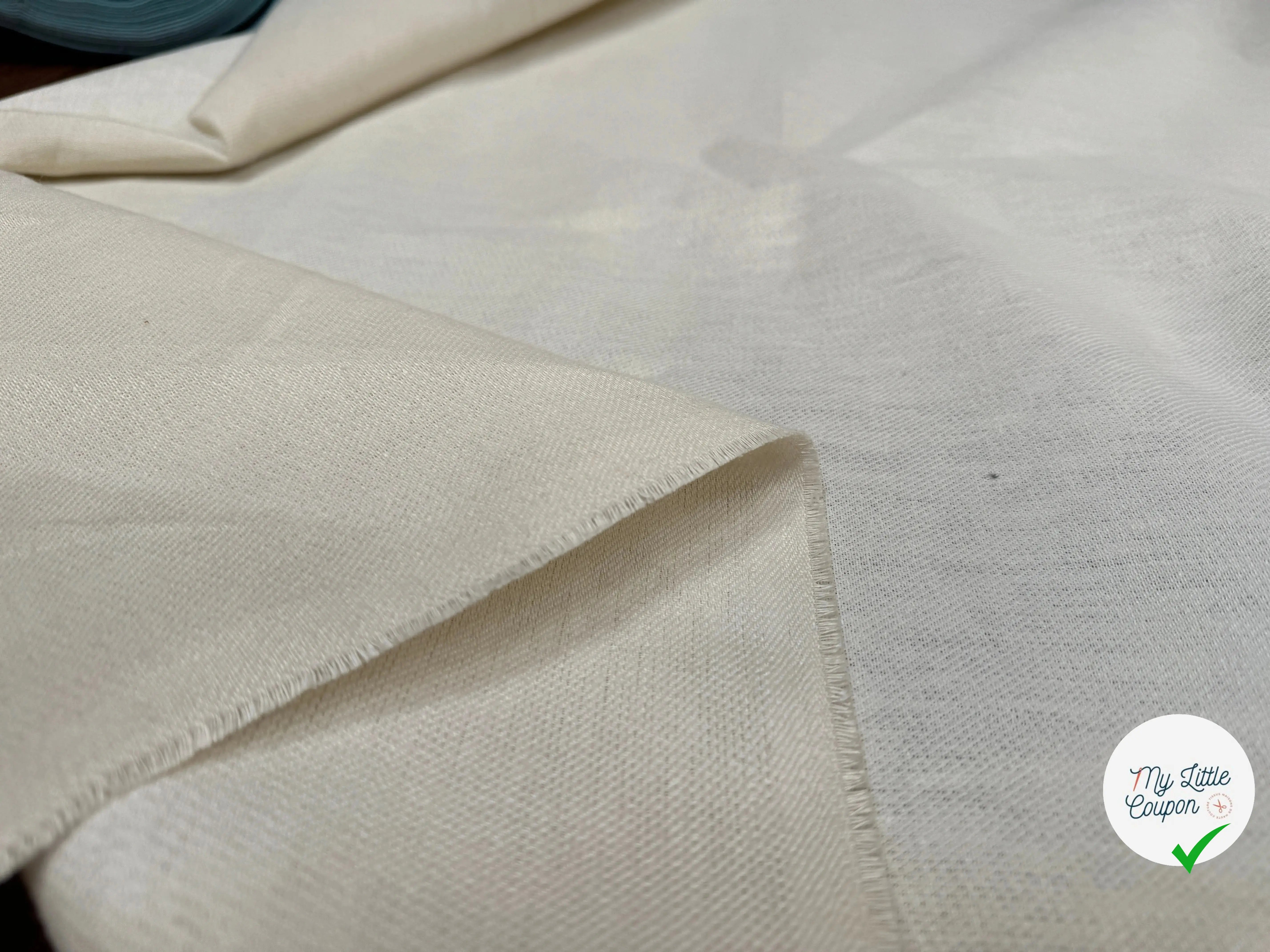TOILE NATTÉ COTON NATUREL DRUE - My Little Coupon