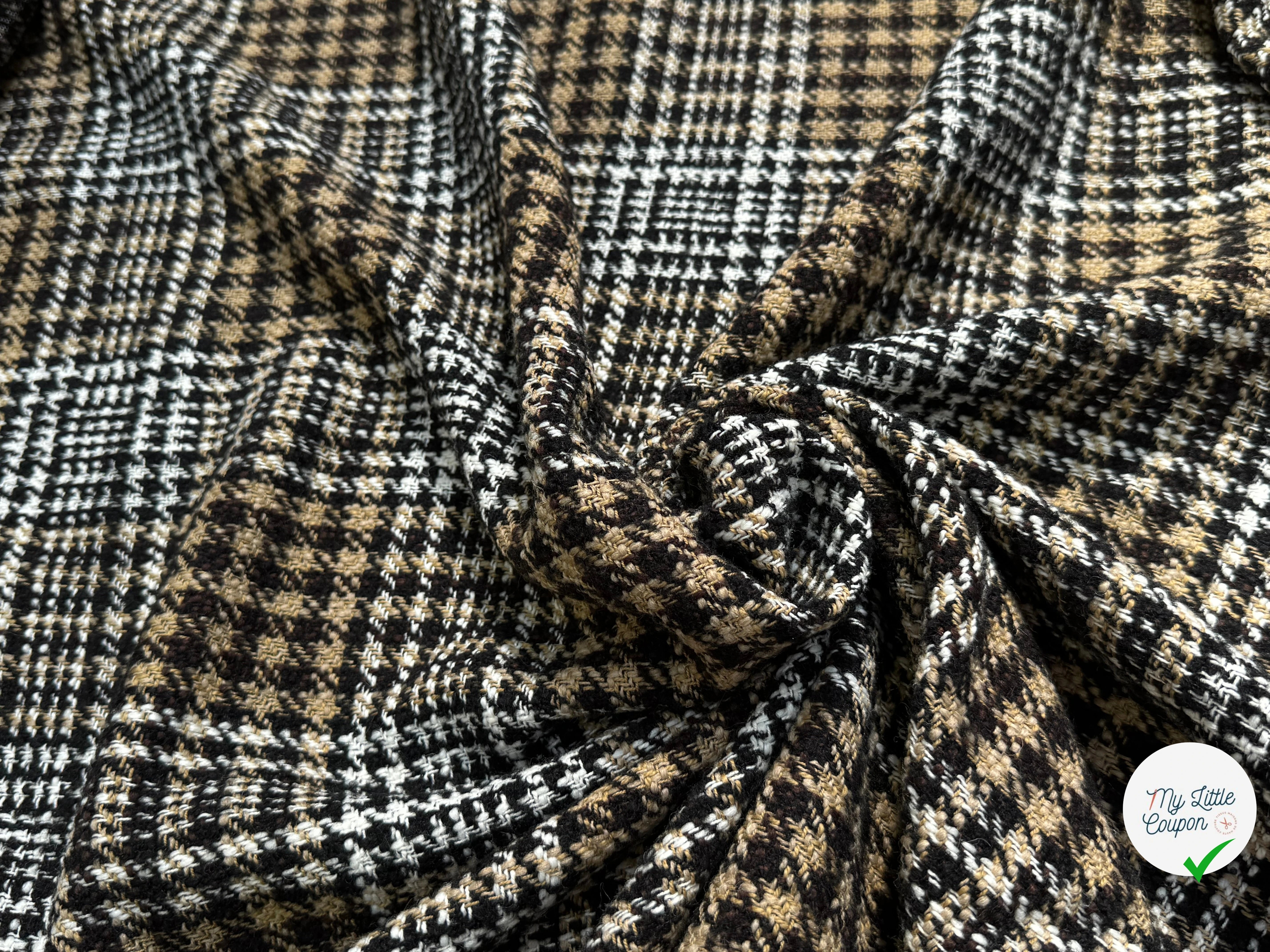 (Chute) TWEED BOUCLETTE DE LAINE MULTICO CHIC - My Little Coupon