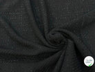 (Chute) TWEED BOUCLETTE DE LAINE NOIR 4% LUREX - My Little Coupon